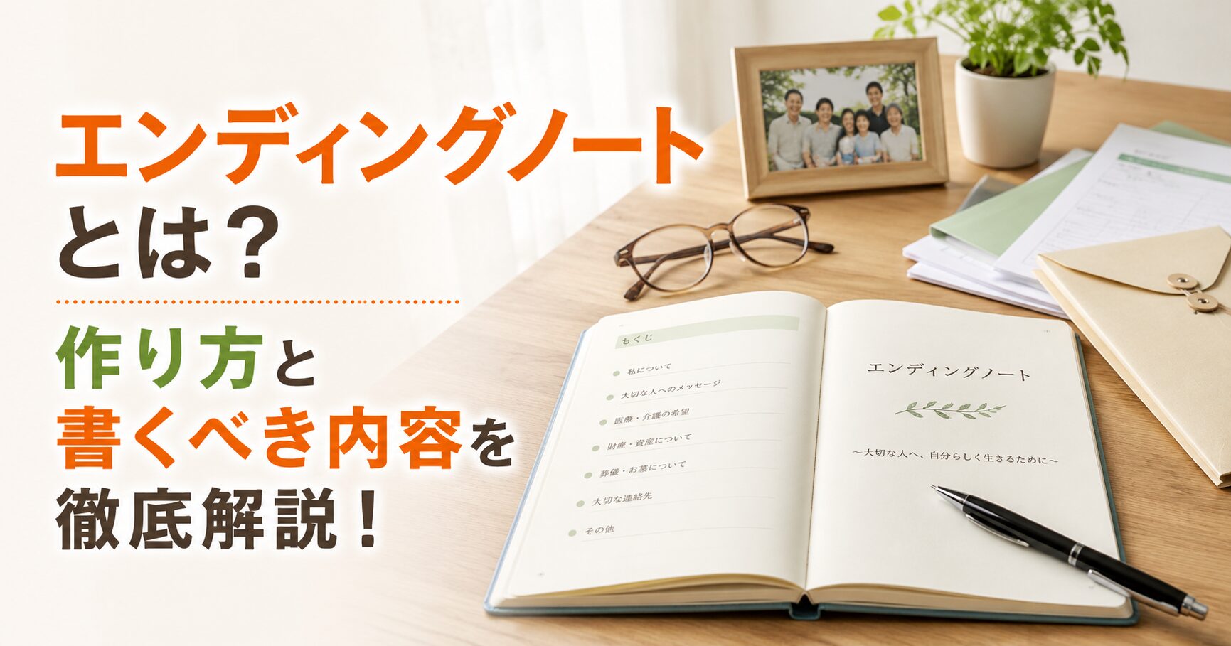 エンディングノートとは？