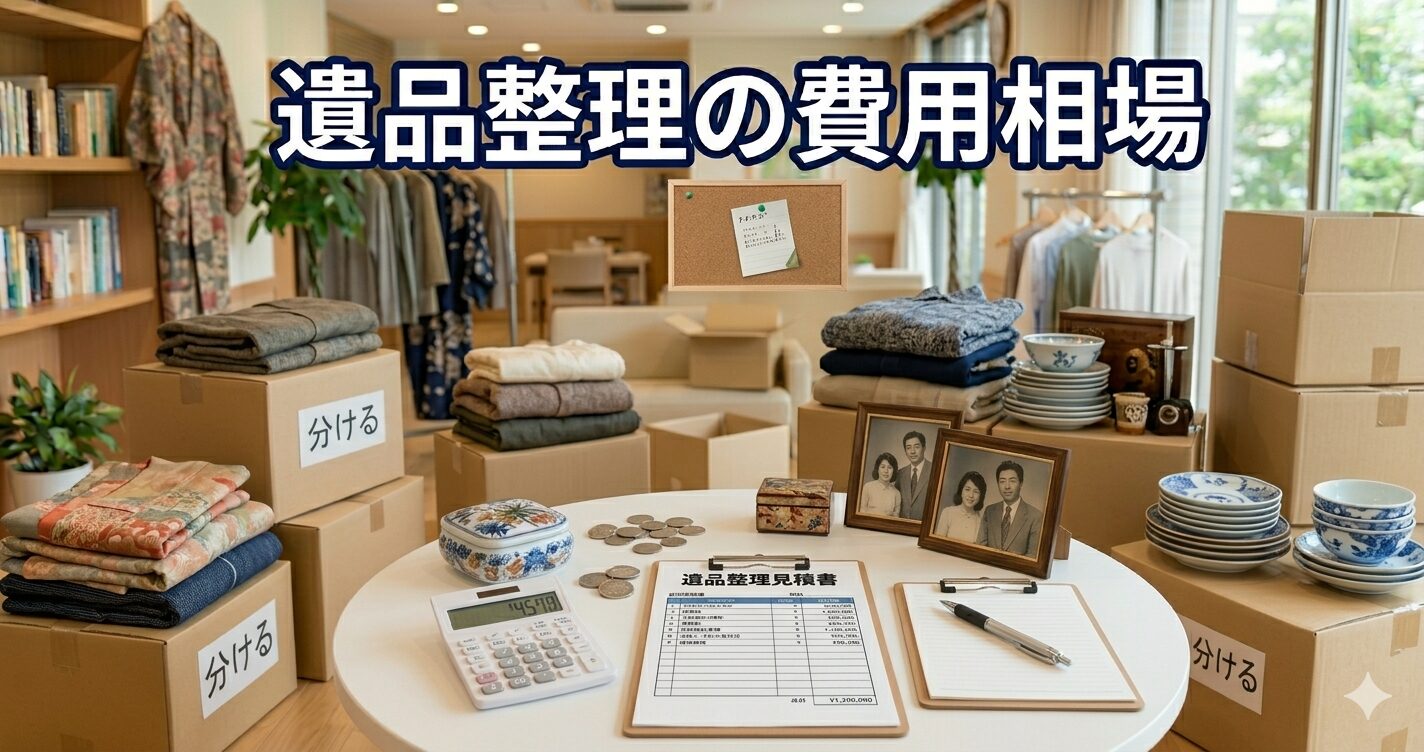 遺品整理の費用相場