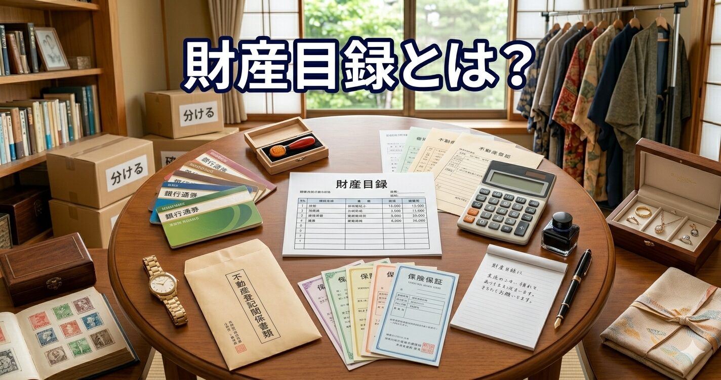 財産目録とは？